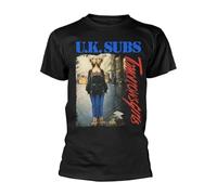 YHGsed233 UK Subs 'Tomorrow's Girls' T Shirt Black XL