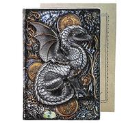 YHH Diario de Viaje - Libretas Bonitas A5 Tapa Dura, Cuero Sintético, 200 Páginas en 2 Colores, Hecho a mano, Cuaderno A5 Rayas Ideas Regalo Cumpleaños para Mejor Amigo Colega, 3Dcontinuar Vistoso