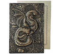 YHH Libretas Bonitas A5 Tapa Dura, Cuaderno A5 Rayas, Páginas en 2 Colores, Piel Sintético, Diario de Viaje Regalo Profesora Primaria, Regalo Graduacion Universidad para Alumnos 3Dcontinuar Bronce