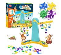 Yhjxly Monkey Balance Juego Matemático Interactivo de Equilibrio | Actividades Educativas Montessori para Preescolares 3+ | Regalo Ideal para Niños y Niñas de Cumpleaños y Día del Niño