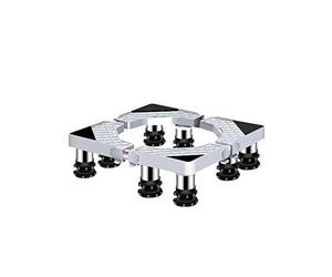 YHJZSM Base de Soporte para Lavadora Base de Soporte para Lavadora Servicio Pesado 4/8/12 Patas Secadora Ajustable Soporte para refrigerador Longitud/Ancho del Soporte 40-65 cm Base unive