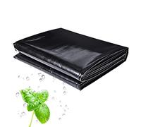 YHKJLYH Estanque Jardin Lona Estanque prefabricado plastico Negro para huerto, Revestimiento Resistente para estanques de Peces, Membrana de HDPE Flexible e Impermeable de 0,2 mm para estanques de p