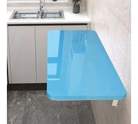 YHKJLYH Mesa Plegable de Pared - Escritorio abatible Que Ahorra Espacio para Espacios pequeños, lavandería y Comedor - Mesa Flotante Plegable versátil para una organización eficiente del hogar
