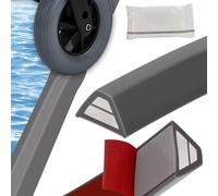 YHKJYH Barrera para Agua de Ducha Hueco Incluye Sellador(Gris, 1.2M)