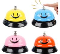 YHNDECO 4 campanas de mesa de recepción
