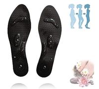 YHNMK Plantillas de Acupresióncon 8 Áreas de Masaje,Lavable/Cortable Plantillas de Masaje Magnéticas, para Hombres/Mujeres Plantillas Ortopédicas de Reflexología