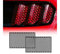 YHNNH 2 Piezas Película Protección Faros Coche, para BYD Seal U DM-i 2024 2025(Audio on The Right) Adhesivos Impermeables, Forma Panal Abeja, Accesorios Coches