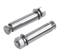 YHNNH, 3 uds, pernos de expansión M8x60mm tornillos de expansión de ladrillo de hormigón for pared pernos de anclaje de gancho cerrado(M8x60mm)