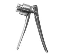 YHNNH, Abrazadera de glándula taponadora portátil, máquina taponadora manual de acero inoxidable, tapa de plástico de aluminio(13mm)