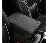 YHNNH Almohadillas reposabrazos, para Benz GLB 7 Places (Avec poches Filet Des Deux côtés) 2020-2024 Funda Protectora De Microfibra Reposabrazos De Consola Central De Coche Accesorios,Black