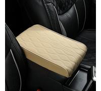 YHNNH Almohadillas reposabrazos, para Benz GLB 7 Places (Avec poches Filet Des Deux côtés) 2020-2024 Funda Protectora De Microfibra Reposabrazos De Consola Central De Coche Accesorios,Beige