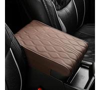 YHNNH Almohadillas reposabrazos, para Benz GLB 7 Places (Avec poches Filet Des Deux côtés) 2020-2024 Funda Protectora De Microfibra Reposabrazos De Consola Central De Coche Accesorios,Brown