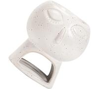 YHNNH Aroma Tealight Girl Home Burner Horno Esencial Dormitorio Derretir Aceite Cara Romántico Calentador En Forma De Cera De Cerámica Titular for Decoración De Velas
