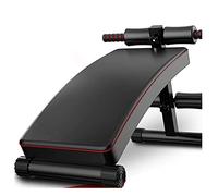 YHNNH Banco de Pesas, Taburete con Mancuernas for el hogar, Cama de Levantamiento Pesas, Abdominales, Equipo Fitness, Entrenamiento Fuerza, Ejercicios Capacidad 250 kg, Bancos Ajustables