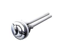 YHNNH Botón pulsador for Inodoro de Doble Descarga de 38 mm - Válvula de Tanque de Agua ABS Duradera for Accesorios de baño, 1 Pieza