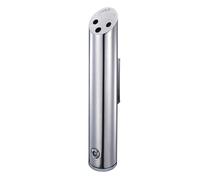 YHNNH, Cenicero montado en la pared Cilindro de acero inoxidable for exteriores Cenicero de metal con cerradura for uso en exteriores en áreas comunes for fumadores o refugios for fumadores