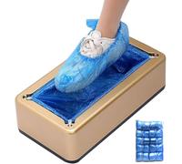 YHNNH Dispensador Automático de Zapatos, Máquina Dispensadora de Cubrezapatos con 100 Cubrezapatos, para Reuniones Familiares, Fiestas, Laboratorios, Hospitales, Museos, Blue
