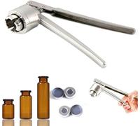 YHNNH, Engarzadora de viales abatible, engarzadora/máquina taponadora manual, herramienta de tapado de sellos de 13mm 15mm 20mm(FullAluminum,20mm)