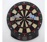 YHNNH Juego de Dardos， Tablero de Dardos electrónico con Pantalla LCD automática 15 Pulgadas, Ideal for niños y Adultos, Fiestas oficinas