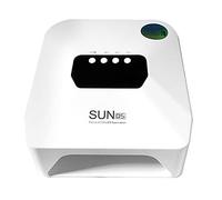 YHNNH, Lámpara de uñas de Gel LED inalámbrica, secador de uñas inalámbrico recargable de 48W, lámpara de curado rápido de esmalte de uñas de 7800mAH, herramientas de manicura Pro Nail Art(White)