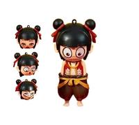 YHNNH， Llavero de Nezha, Llavero de muñeca, Nezha 2, Llavero de Nezha de la película de animación de 2025, Lindo Conjunto de Nezha, Accesorios de Llavero de Nezha, Regalo, decoración for el hogar, la