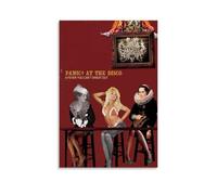 YHNNH Panic! at The Disco A Fever You Can't Sweat OutRetro Póster de pared de estilo clásico, decoración perfecta para biblioteca, bar o cine en casa, 60 x 90 cm, estilo sin marco