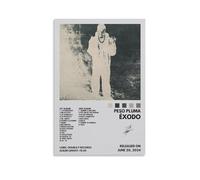 YHNNH Peso Pluma ÉxodoPosterRetro Póster de pared de estilo clásico, decoración perfecta para biblioteca, bar o cine en casa, 50 x 75 cm, estilo sin marco