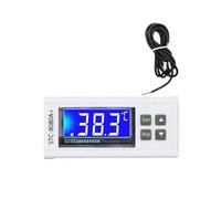 YHNNH Termostato Digital STC-8080A, Controlador De Temperatura For Refrigerador, Refrigeración, Descongelación Automática, Temporizador, Sonda Única Inteligente.(AC 220V 1pcs)