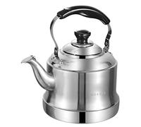 YHNNH, Tetera con silbido 304, tetera for estufa de Gas, cocina de inducción, tetera(6L)