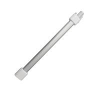 YHNNH Varilla De Extensión, Compatible con Roidmi, Piezas De Aspiradora F8, F8e, Nex S1, X20, X30, Tubo Conductor, Varilla De Extensión, Varilla De Succión De Aluminio Y Metal.(Silver-White Tube)