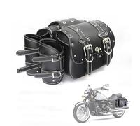 YHNQFB Alforjas Moto para Harley Davidson Sportster 1200 1988-2022, De Gran Capacidad, Alforjas Impermeables para Motocicletas, Candado con Contraseña, Baúl Moto, Accesorios Moto,A-Black