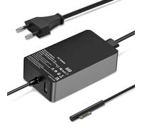 YHNZXCD Cargador de portátil Surface Pro, cargador Microsoft Surface Pro de 65W para Surface Pro 9/8/X/7/6/5/4/3, Surface Laptop 1/2/3 Surface Go 1/2 Surface Book 1/2 Surface Book 1/2