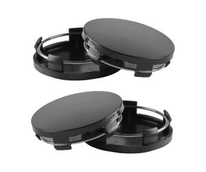 YHQKJ Tapabujes Coche para Dacia Sandero II 2012-2020, 60mm ABS | Tapas Llantas Coche | Embellecedor Centro Rueda | Cubrebujes | Aro Retención De Acero | Tapacubos | Protección Contra Óxido