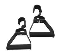 Yhsioaklo Accesorio de barra de dominadas, asas de entrenamiento ajustables, equipo de fitness, entrenador de fuerza para entrenamiento de la parte superior del cuerpo, puerta, dormitorio, hogar