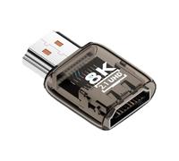 Yhsioaklo Adaptador AV | 8K 60Hz Bidireccional Conversión Conector | Adaptador de extensión de audio para ordenador, ordenador portátil, TV, vídeo, estudios, sala de películas, sala de juegos