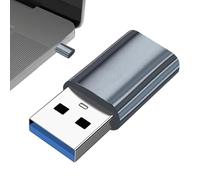 Yhsioaklo Adaptador USB C a USB 3.1 | Aleación de aluminio Tipo C hembra a USB 3.0 macho | Adaptador de líghtning a usb c | Cable convertidor para disco duro portátil
