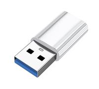 Yhsioaklo Adaptador USB C a USB 3.1 | Aleación de aluminio Tipo C hembra a USB 3.0 macho | Adaptador de líghtning a usb c | Cable convertidor para disco duro portátil