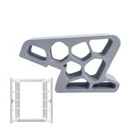 Yhsioaklo Cerradura de seguridad para ventana, bloqueo de puerta de barandilla, bloque de tope de ventana para hotel, patio, hogar, apartamento, dormitorio, balcón, hogar, garaje