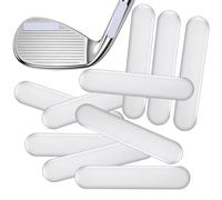 Yhsioaklo Cinta de plomo para tenis, cinta de plomo autoadhesiva, 10 unidades, equipo de alta adherencia, agarre para ajuste de peso, swing, putter de hierro al aire libre
