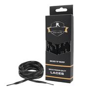 Yhsioaklo Cordones encerados para patines de hockey, cuerdas de repuesto resistentes para patines de hielo y ruedas, revestimiento de cera de rendimiento para un agarre apretado y comodidad