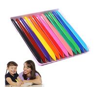 Yhsioaklo Crayons - Juego de empuñaduras triangulares de colores | Suministros de arte escolares lavables para niños y niños | Coloración segura para dibujo preescolar y habilidades motoras finas