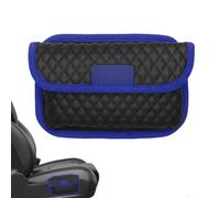 Yhsioaklo de almacenamiento para coche autoadhesiva | Mini organizador de bolsos de cuero PU | Auto Seat Back Pockets Car Boot Organizer Car Accessories, autoadhesivo Pen Phone Holder Tray Pouch