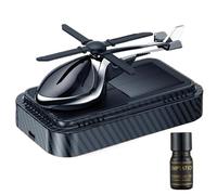 Yhsioaklo Difusor de fragancia para coche, exquisito ambientador de perfume con de helicóptero, ahorro de energía, decoración estable para salpicadero de coche, para mejoras interiores, varios