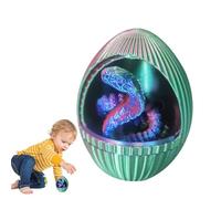 Yhsioaklo Estampado de serpiente, huevos de serpiente, giratorio animal | Impresión rotativa Fidget animales serpiente articulaciones flexibles decoración para el hogar juguetes de escritorio