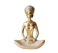 Yhsioaklo Figurinas de yoga | Resin Abstract Modern Decorations