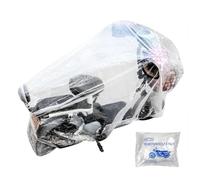 Yhsioaklo Funda para Moto de Invierno, Funda Transparente para Moto, Funda para Moto, Funda de Invierno Transparente Universal, Impermeable, Resistente al desgarro y al Polvo, Protege del Polvo,