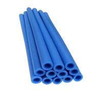 Yhsioaklo Fundas para postes de trampolín, 12 esponjas de goma anticolisión, protectora de seguridad de 15.75 pulgadas de grosor, tubo de espuma para , bloqueo UV impermeable para patio