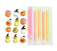 Yhsioaklo Glowing Sticks with Pen Topper | 12 Pieces Bright Safe Vibrant