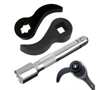 Yhsioaklo Herramienta de extracción de medio eje para coche, herramienta de extracción del eje del conductor, extractor de eje de eje, herramienta manual automotriz, herramienta manual tipo bocina,