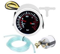 Yhsioaklo Indicador digital de presión de sobrecarga - LED | Medidor de presión de carga de coche preciso | Medidor digital fácil de instalar para automóviles, camiones y vehículos de alto rendimiento